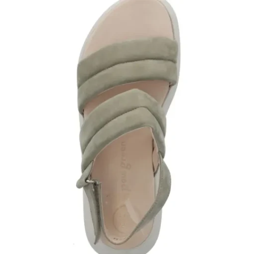 Damen Paul Green Sandalen<7953, Sandalen, Damen, Grün