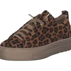Damen Paul Green Klassische- & Business Schuhe<5317-026, Schnürschuhe, Damen, cuoio leo