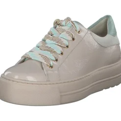 Damen Paul Green Klassische- & Business Schuhe<5257, Schnürschuhe, Damen, bisquit/mint