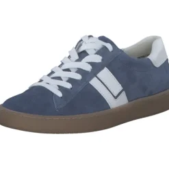 Damen Paul Green Klassische- & Business Schuhe<5464, Schnürschuhe, Damen, LAKE/WHITE