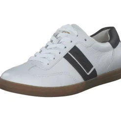 Damen Paul Green Klassische- & Business Schuhe<5450, Schnürschuhe, Damen, White/Black