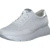Damen Paul Green Klassische- & Business Schuhe<5440, Schnürschuhe, Damen, white/alu