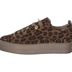 Damen Paul Green Klassische- & Business Schuhe<5317-026, Schnürschuhe, Damen, cuoio leo