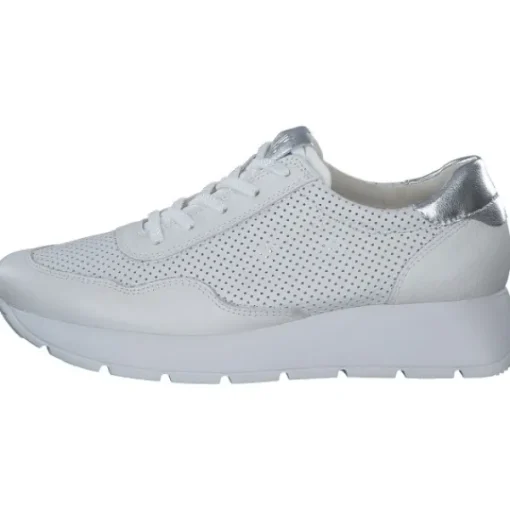 Damen Paul Green Klassische- & Business Schuhe<5440, Schnürschuhe, Damen, white/alu