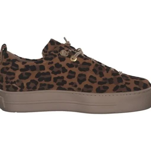Damen Paul Green Klassische- & Business Schuhe<5317-026, Schnürschuhe, Damen, cuoio leo