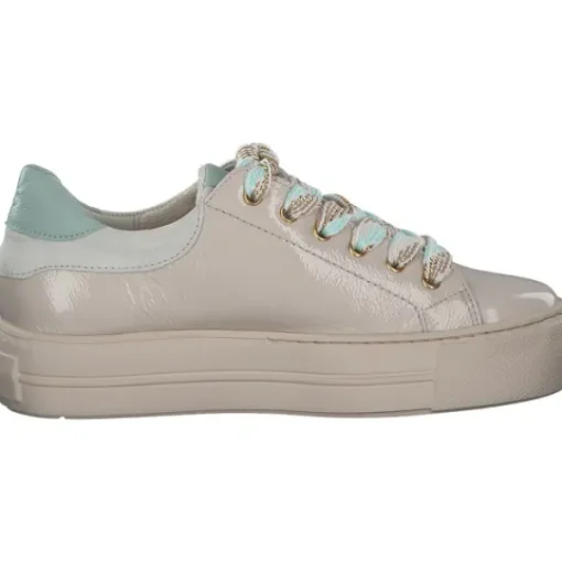 Damen Paul Green Klassische- & Business Schuhe<5257, Schnürschuhe, Damen, bisquit/mint