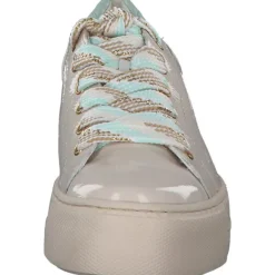 Damen Paul Green Klassische- & Business Schuhe<5257, Schnürschuhe, Damen, bisquit/mint