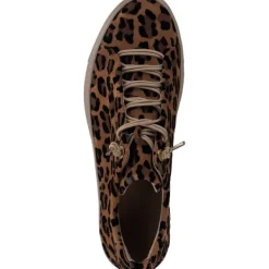 Damen Paul Green Klassische- & Business Schuhe<5317-026, Schnürschuhe, Damen, cuoio leo