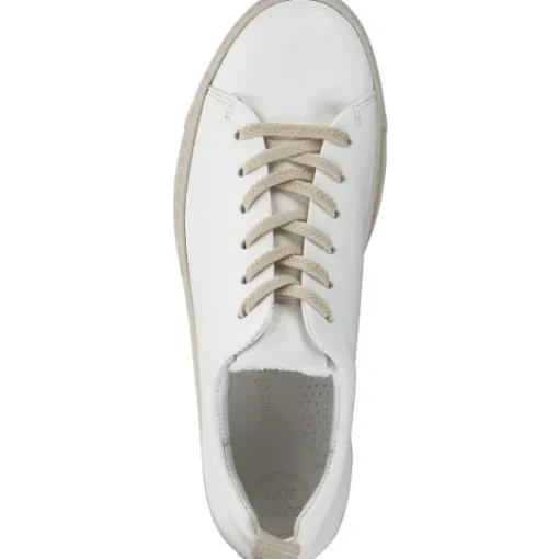 Damen Paul Green Klassische- & Business Schuhe<5267, Schnürschuhe, Damen, Cream