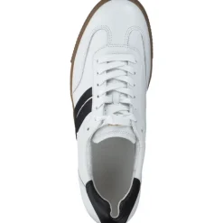 Damen Paul Green Klassische- & Business Schuhe<5450, Schnürschuhe, Damen, White/Black