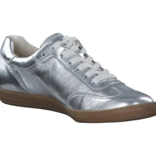 Damen Paul Green Klassische- & Business Schuhe<5350, Schnürschuhe, Damen, Silber