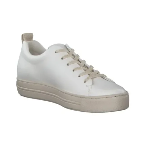 Damen Paul Green Klassische- & Business Schuhe<5267, Schnürschuhe, Damen, Cream