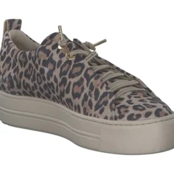 Damen Paul Green Klassische- & Business Schuhe<5317, Schnürschuhe, Damen, leopardino desert