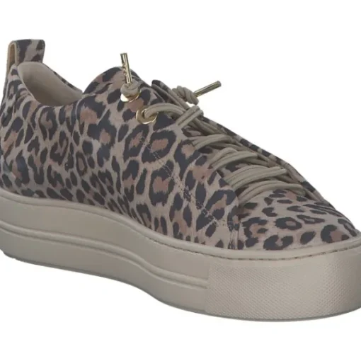 Damen Paul Green Klassische- & Business Schuhe<5317, Schnürschuhe, Damen, leopardino desert
