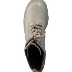 Damen Paul Green Stiefel<9090, Schnürstiefel, Damen, Beige