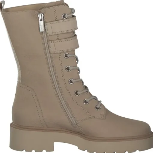 Damen Paul Green Stiefel<9920, Schnürstiefeletten, Damen, Beige