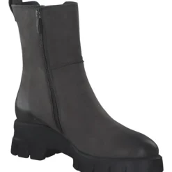 Damen Paul Green Stiefel<8104-056, Stiefeletten, Damen, Grau (Iron)