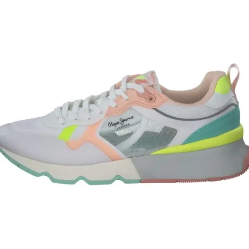 Damen Pepe Jeans Klassische- & Business Schuhe<PLS31457, Schnürschuhe, Damen, WHITE