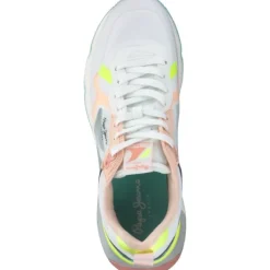 Damen Pepe Jeans Klassische- & Business Schuhe<PLS31457, Schnürschuhe, Damen, WHITE