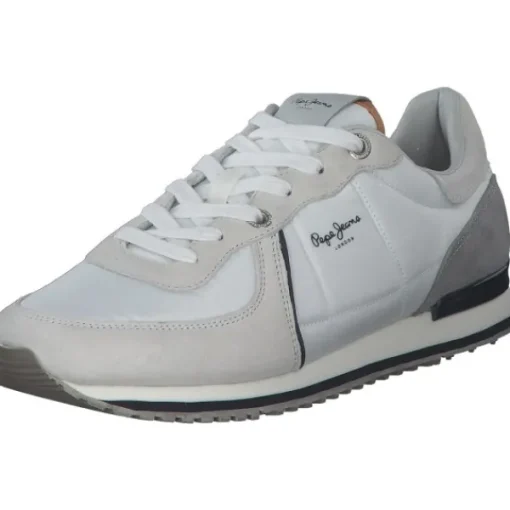 Herren Pepe Jeans Sneakers<PMS30728, Sneakers Low, Herren, factory white