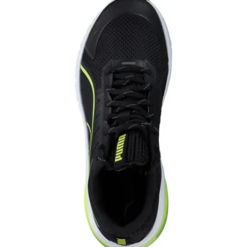 Kinder Puma Klassische- & Business Schuhe<310541/003 Cell Glare Jr, Schnürschuhe, Kinder, BLACK-LIME POW