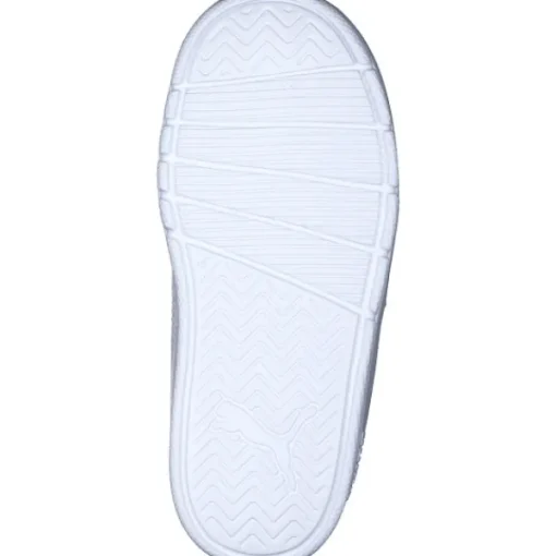 Kinder Puma Slipper<310252/004 Courtflex V3 V, Sportliche Slipper, Kinder, pale plum- white