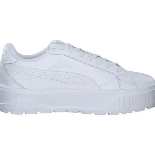 Damen Puma Klassische- & Business Schuhe<397456/002 Karmen II L, Schnürschuhe, Damen, WHITE- WHITE- SIL