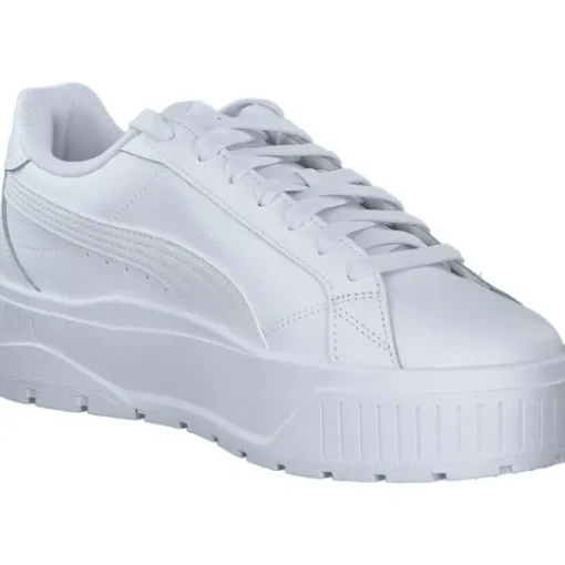 Damen Puma Klassische- & Business Schuhe<397456/002 Karmen II L, Schnürschuhe, Damen, WHITE- WHITE- SIL