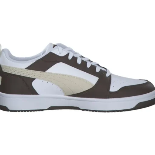 Herren Puma Klassische- & Business Schuhe<392328/031 Rebound v6 Low, Klassische- & Business Schuhe, Herren, ESPRESSO BROWN-ALPINE SNOW-PU