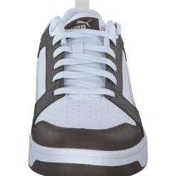 Herren Puma Klassische- & Business Schuhe<392328/031 Rebound v6 Low, Klassische- & Business Schuhe, Herren, ESPRESSO BROWN-ALPINE SNOW-PU