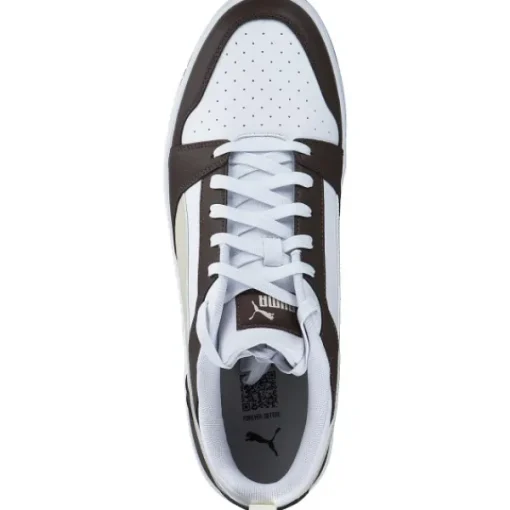 Herren Puma Klassische- & Business Schuhe<392328/031 Rebound v6 Low, Klassische- & Business Schuhe, Herren, ESPRESSO BROWN-ALPINE SNOW-PU