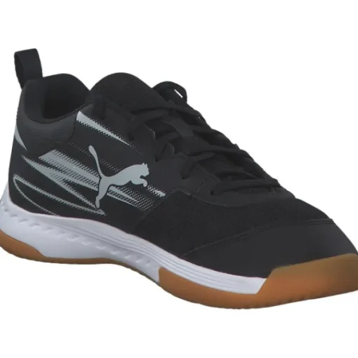 Kinder Puma Trainingschuhe<108105/001 Varion II Jr., Sportschuhe, Kinder, black-cool light gray-gum