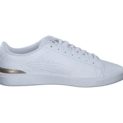 Damen Puma Klassische- & Business Schuhe<395085/001 Vikky v Metallic Shine , Schnürschuhe, Damen, WHITE- GOLD- SILVER
