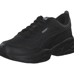 Damen Puma Sneakers<Cilia Mode 371125, Sneakers Low, Damen, Schwarz ( Black/Silver)