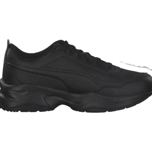 Damen Puma Sneakers<Cilia Mode 371125, Sneakers Low, Damen, Schwarz ( Black/Silver)