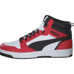 Herren Puma Sneakers<Rebound v6 392326, Sneakers High, Herren, White- Black-For All Ti