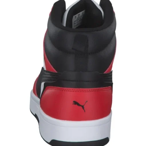 Herren Puma Sneakers<Rebound v6 392326, Sneakers High, Herren, White- Black-For All Ti