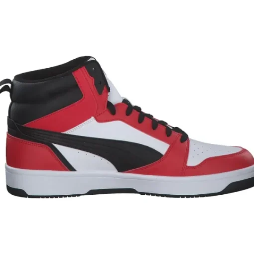 Herren Puma Sneakers<Rebound v6 392326, Sneakers High, Herren, White- Black-For All Ti
