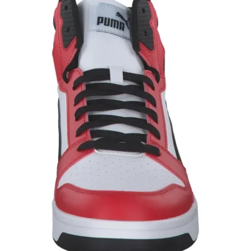 Herren Puma Sneakers<Rebound v6 392326, Sneakers High, Herren, White- Black-For All Ti