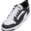 Herren Puma Klassische- & Business Schuhe<Rebound v6 Low 392328, Klassische- & Business Schuhe, Herren, White- Black- W