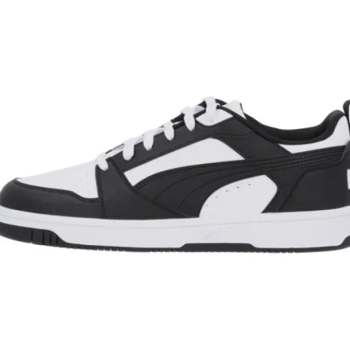 Herren Puma Klassische- & Business Schuhe<Rebound v6 Low 392328, Klassische- & Business Schuhe, Herren, White- Black- W