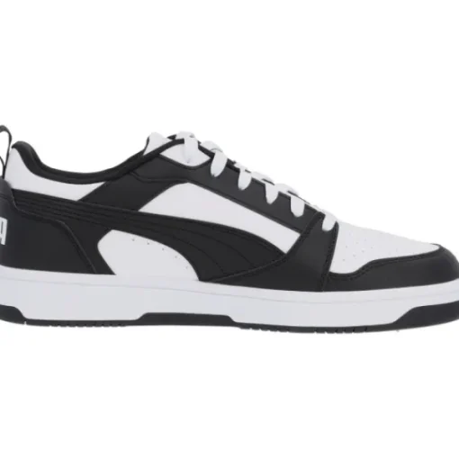 Herren Puma Klassische- & Business Schuhe<Rebound v6 Low 392328, Klassische- & Business Schuhe, Herren, White- Black- W