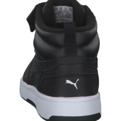 Kinder Puma Stiefel<Rebound V6 Mid 307979, Winterstiefel, Kinder, Grau (Shadow Gray)