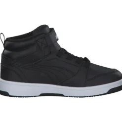 Kinder Puma Stiefel<Rebound V6 Mid 307979, Winterstiefel, Kinder, Grau (Shadow Gray)
