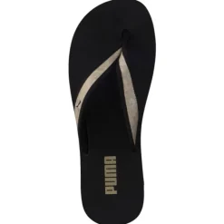 Damen Puma Pantoletten & Badeschuhe<Sandy Flip 389107, Badeschuhe, Damen, Schwarz