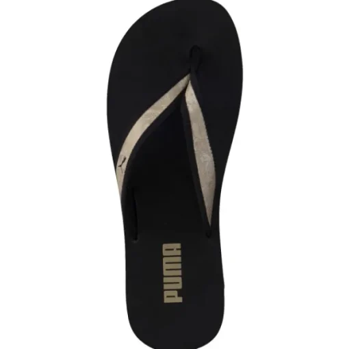 Damen Puma Pantoletten & Badeschuhe<Sandy Flip 389107, Badeschuhe, Damen, Schwarz