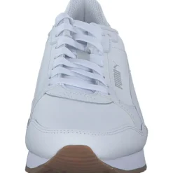 Damen Puma Klassische- & Business Schuhe<ST Runner v4 399068, Schnürschuhe, Damen, White-Glacial Gray-Gum