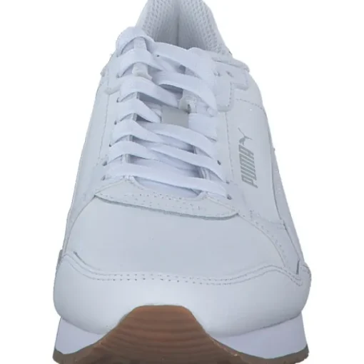 Damen Puma Klassische- & Business Schuhe<ST Runner v4 399068, Schnürschuhe, Damen, White-Glacial Gray-Gum