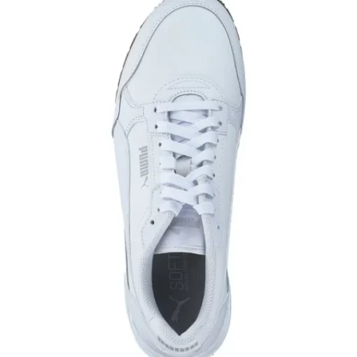 Damen Puma Klassische- & Business Schuhe<ST Runner v4 399068, Schnürschuhe, Damen, White-Glacial Gray-Gum