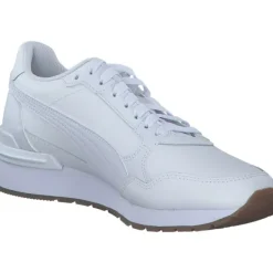 Damen Puma Klassische- & Business Schuhe<ST Runner v4 399068, Schnürschuhe, Damen, White-Glacial Gray-Gum